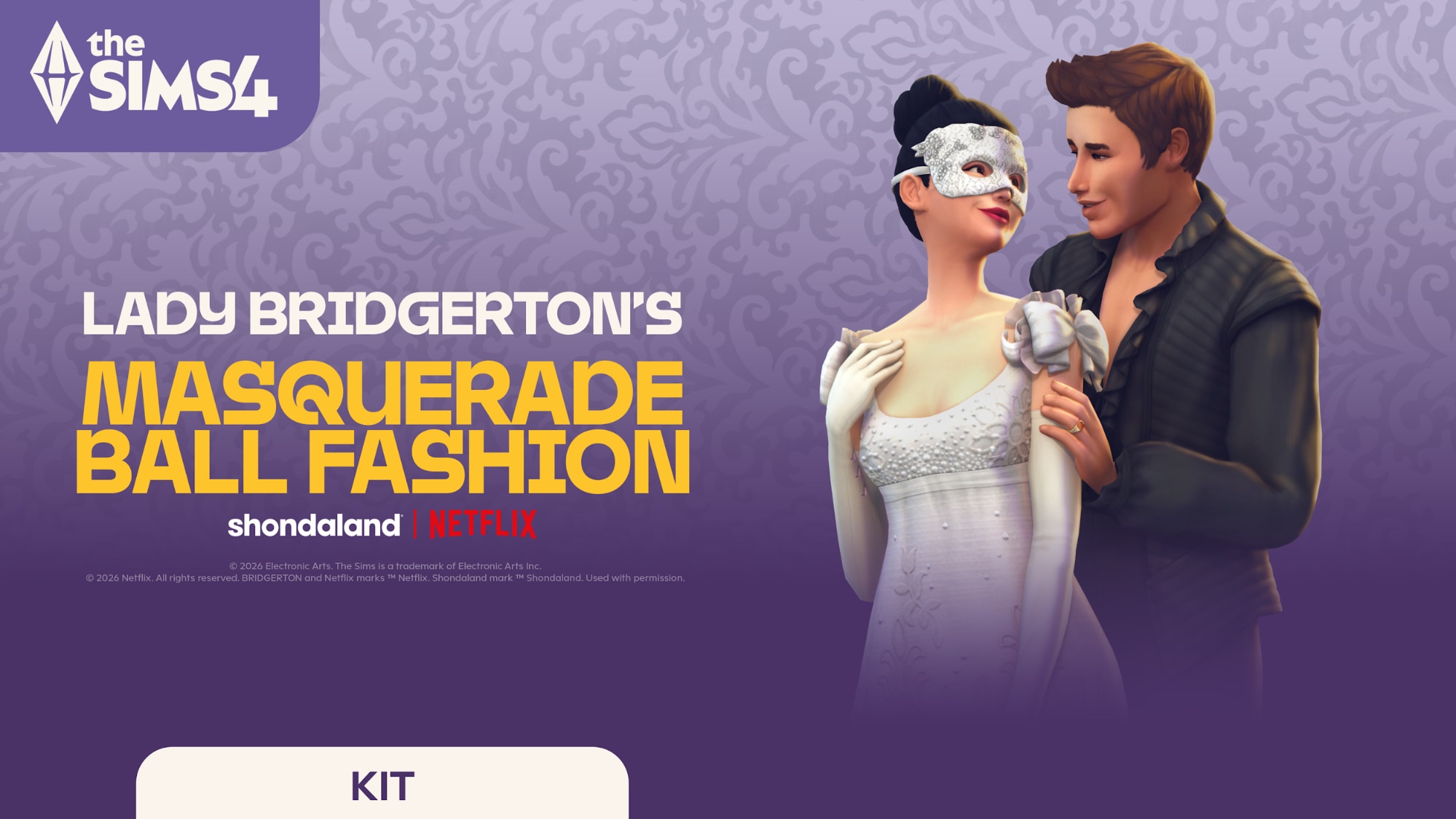 Lady Bridgerton's Masquerade Ball Fashion Kit cover