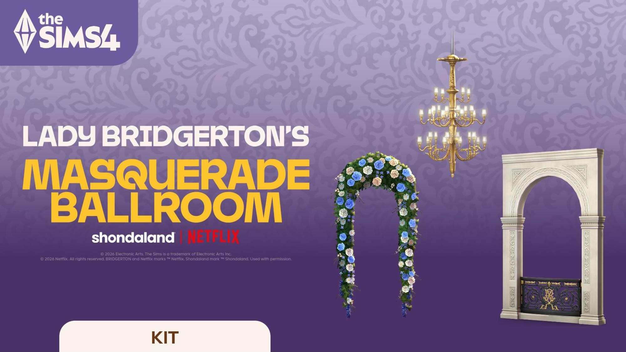 Lady Bridgerton's Masquerade Ballroom Kit cover